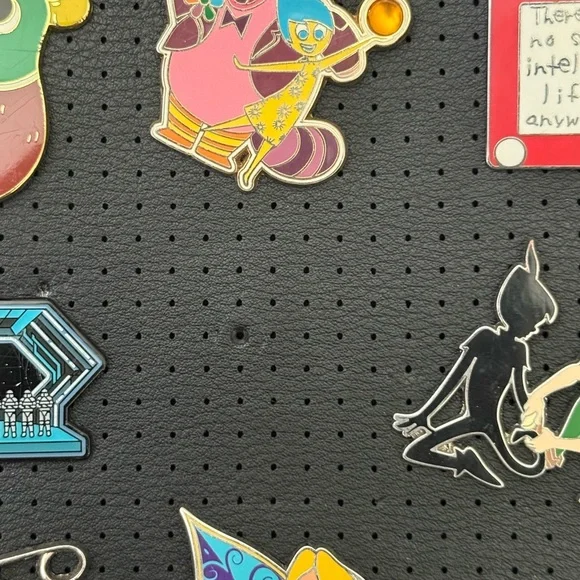 Black Loungefly Mini Backpack (Pins Included) - Picture 4 of 9